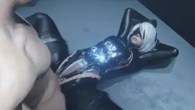 2B getting fucked (Gifdoozer, Evilaudio) [NieR: Automata]