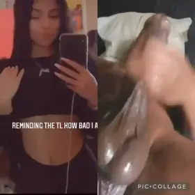Love the way this sexy Latina queen moves her body while this BBC king strokes his BBC