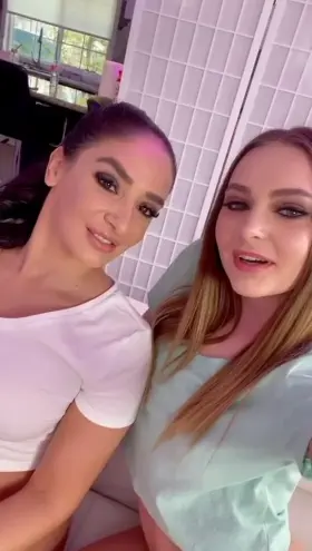 New day New boobs | Aften Opal and Sheena Ryder by RealJamVR