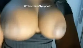 Big, brown and begging for cum