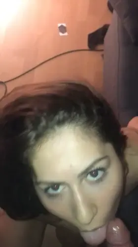 Oriental slut gagging