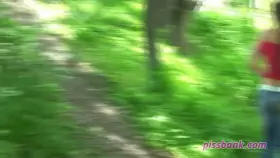 Desperate public pee after a few beers