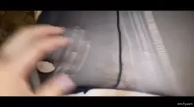 Fucked through her pantyhose