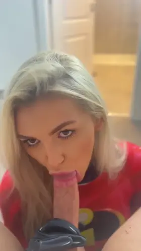 Giving him the eye contact