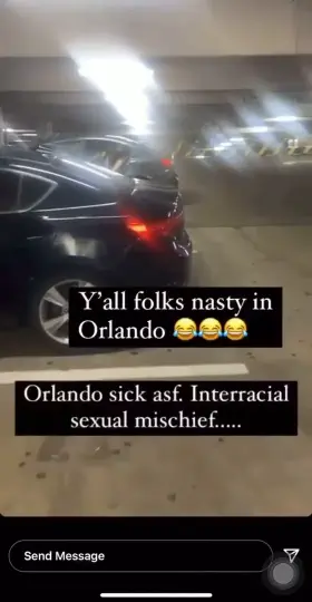 Car prolly smells like tuna and sweat