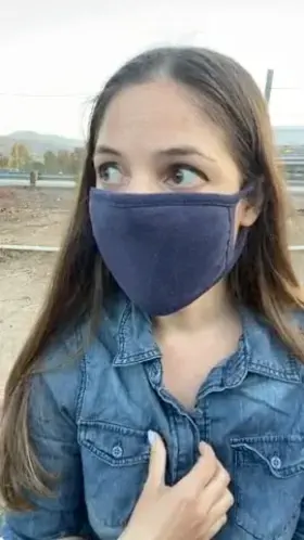 Flashing my tits in front of a busy highway