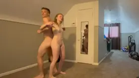 Some naked Yoga fun! (F) (M)