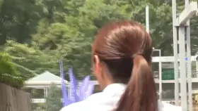 Cute schoolgirl organizes a Gangbang