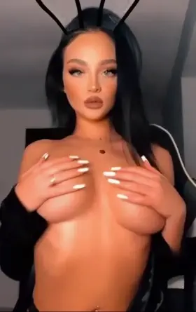 Dont open! Bunny with perfect tits! #ALERT#