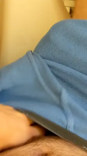 Lubed up, shooting a load