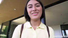 Step-Daughter Angeline Red Does a Challenge Porn GIF by pornotree.com