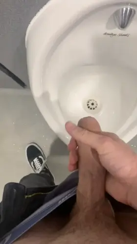[38] Who’s coming for a load in the toilet?
