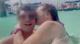 Hundreds of people were watching! So hot to fuck with an audience!