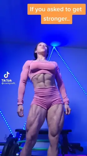 Carolyne Working Out