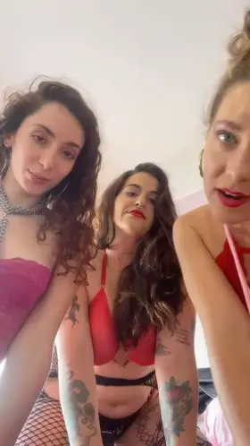 3 'Dominatrix' for you slave