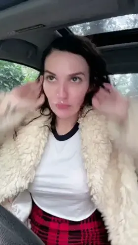 does it make your dick twitch to see tattooed bad girls being naughty in cars? i hope so! pretty sure my neighbor thinks i'm a pervert. he's not wrong about that lol [oc]