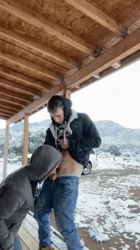 Guys weekend to the cabin during winter break will always be a thing to remember 🥴