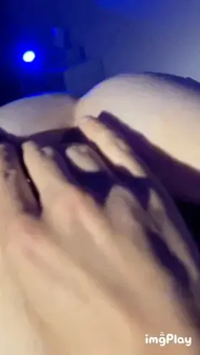 Hairy Ass Panty Peel Porn GIF