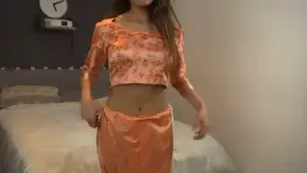 Stripping from my sari and getting fucked 😋😈
