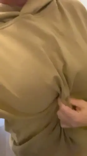 Good morning! Want to see What hides under my hoodie? (F41)