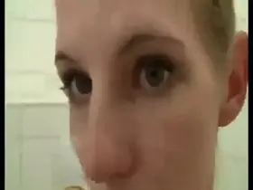 Naked cumwalk through the department store