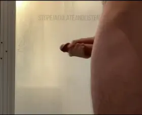 Cum on in, the water is just right