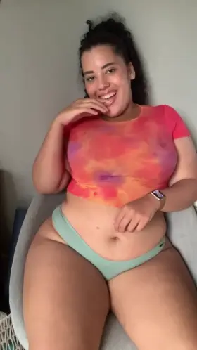 I’m a genie. All you gotta do is rub my belly for good luck