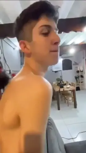 Young guy with braces