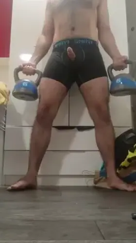 Suck My Hard Dick While I Train