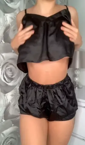 Who Likes Silky PJs in Bed?