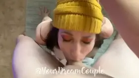 Semi soft face fuck!