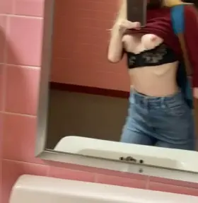 still waiting for someone to walk in on me at school