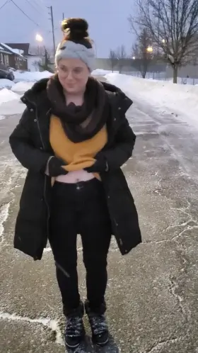 There goes that slutty neighbor again