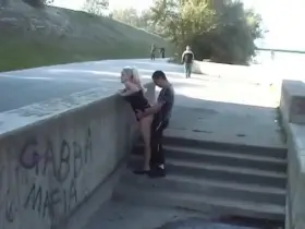 Caught Fucking Outdoors in Broad Daylight