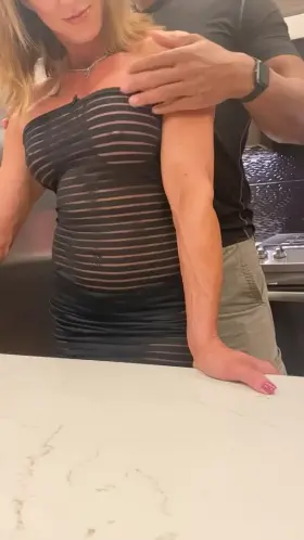 Not my hubby.......he is the cameraman....and he is getting lots of practice these days!!! [video]