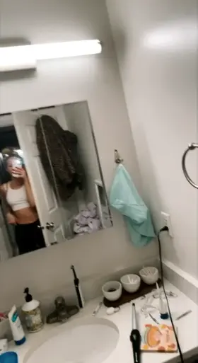 I should probably clean my bathroom but I’d rather get naked instead