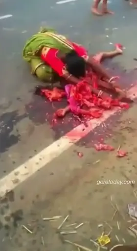 Mother trying to piece her daughter back together.