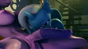 An evening with twilight and trixie