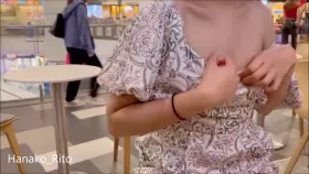 Flashed my boobs in a cafe