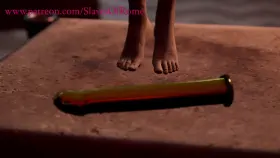 Slaves of Rome: Roman Wife Masturbates with Golden Dildo