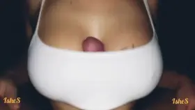 Ishes Clothed Titty Fuck Reveal