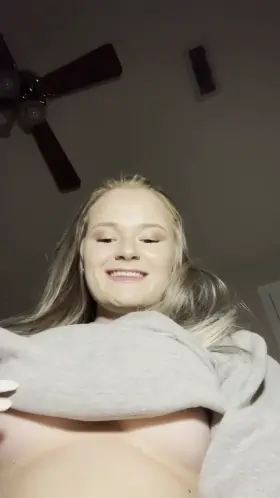 I hope small tits are your thing ;)