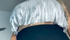 miss gravity doing her thing and making them drop over and over