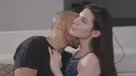 Brunette Natural Tits Step-Sister