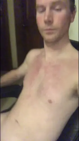 [oc] Embarrassing going completely naked , my penis started throbbing and sticking straight up