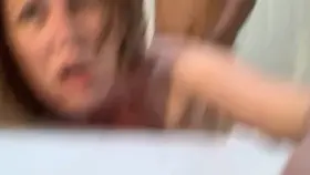 Cumming across the finish line