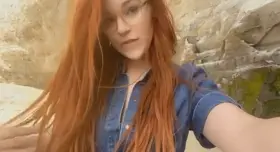 Ariel showing off her little clam.