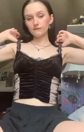 I used to be shy, but look at me now