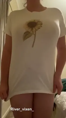 Let’s see what’s hiding underneath this shirt shall we? 😈