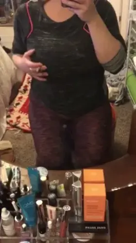 Jiggly Joint ???? Forcing the alliteration lol 💜 basically just me smokin a joint flashin my titties 😇😇😇 (OC)